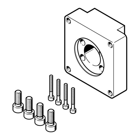 Festo Motor Flange EAMF-A-L27-67A EAMF-A-L27-67A